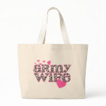 Army Wife [zebra print] Canvas Bag