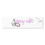 armywife bumper sticker