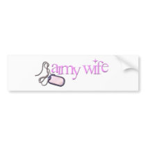 armywife bumper stickers by Jessicaleah armywife bumper stickers