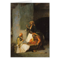 "Arnauts Playing Chess" by Jean Leon Gerome cards by cmoorecole "Arnauts Playing Chess" by Jean Leon Gerome cards
