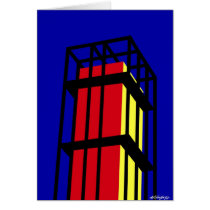 Arne Jacobsen Tower Greeting Card