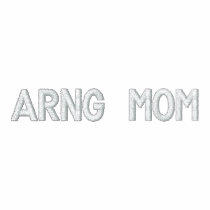 ARNG MOM embroidered shirts