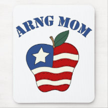 ARNG Mom Patriotic Apple Mousepads
