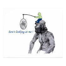 aRnie & friend - heres looking at me posters