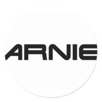 Arnie Round Sticker