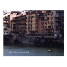 Arno, Florence, Italy | Postcard