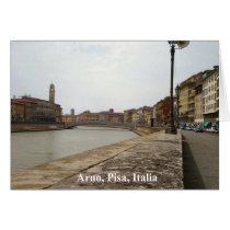Arno, Pisa, Italia cards