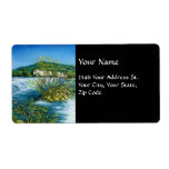 ARNO RIVER AT ROVEZZANO Florence Italy Custom Shipping Labels