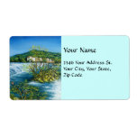 ARNO RIVER AT ROVEZZANO Florence Italy Personalized Shipping Labels