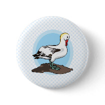 Arnold Albatross Pinback Button