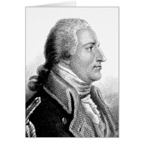 Arnold ~ Benedict / Revolutionary Officer Traitor Greeting Card