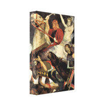 Arnold Bocklin - The war Stretched Canvas Prints