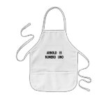 Arnold Is Numero Uno aprons