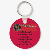 Arnold Middle School -- Fish Philosophy keychains by davidt5 Arnold Middle School -- Fish Philosophy keychains