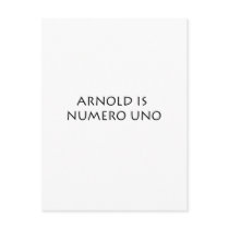 ARNOLD POST CARD