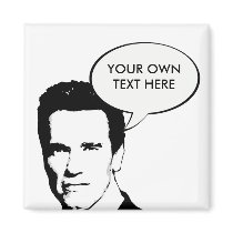 Arnold Schwarzenegger 1 Refrigerator Magnets
