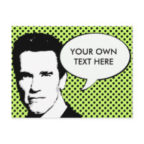 Arnold Schwarzenegger 2012 Postcard