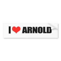 Arnold Schwarzenegger bumper stickers