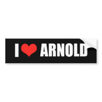 ARNOLD SCHWARZENEGGER Election Gear Bumper Sticker