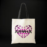 "Aroha" Print Tote Bag bags