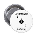 Aromantic Asexual Button