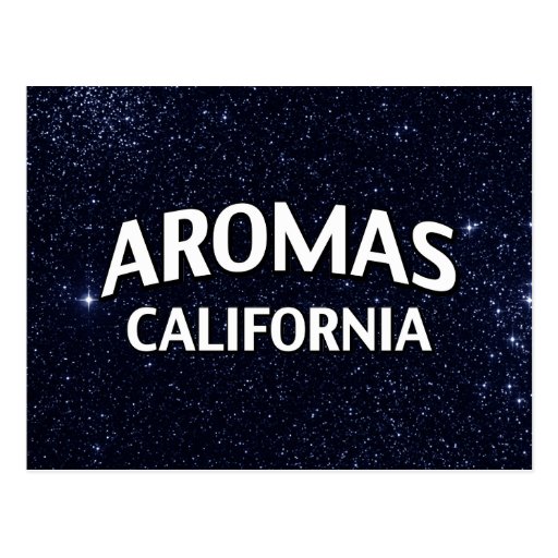 Aromas California Postcard Zazzle