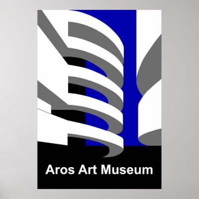 Aros Art Museum Poster by lonvig