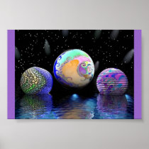 Aros Triple Spheres Poster