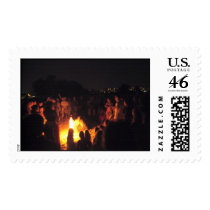 Around the Fire postage