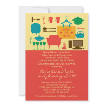 Around The House Couple's Bridal Shower Invitation