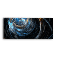 Around the World Abstract Art #10 Envelope