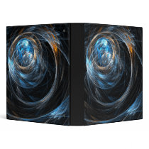 Around the World Abstract Art Binder