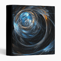Around the World Abstract Art Binder