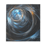 Around the World Abstract Art Notepad