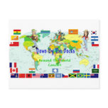 Around The World Concert Postcards