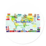 Around The World Concert stickers