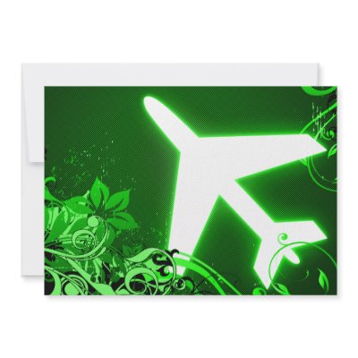 around the world : hi-fi plane personalized invites by occasionINVASION