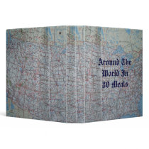 Around The World In 80 Meals binders
