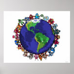 Around the World Poster