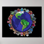 Around the World Posters