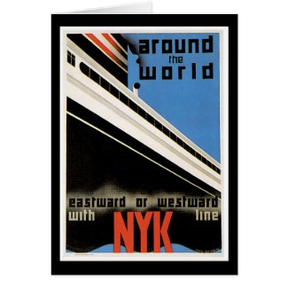 Around the World with NYK card