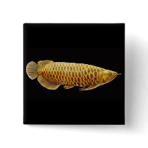Arowana Dragon Fish Button
