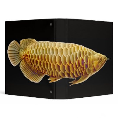 Arowana Tropical Fish Binder by twopurringcats