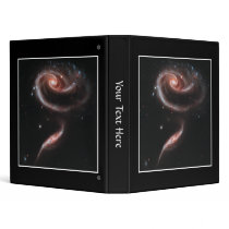 Arp 273 Galaxy Pair (Hubble Telescope) 3 Ring Binder