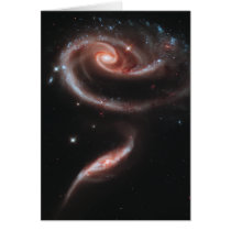Arp 273 Interacting Galaxies (Hubble Telescope) Greeting Cards