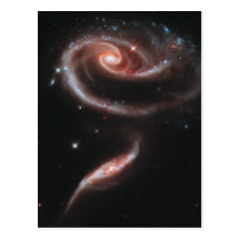 Arp 273 Interacting Galaxies (Hubble Telescope) Post Cards