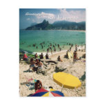 "Arpoador Beach, Rio de Janeiro" postcard