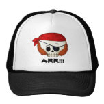 Arr Old School Pirate Skull Hats