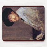 Arrangement In Gray Portrait Of The Artist (Selfpo Mousepad