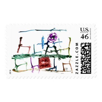 Arranging The Kitchen Chairs Postage by GoldenNokomis